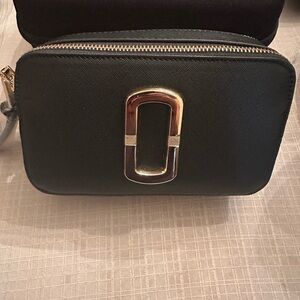 Black and Gold Crossbody Bag